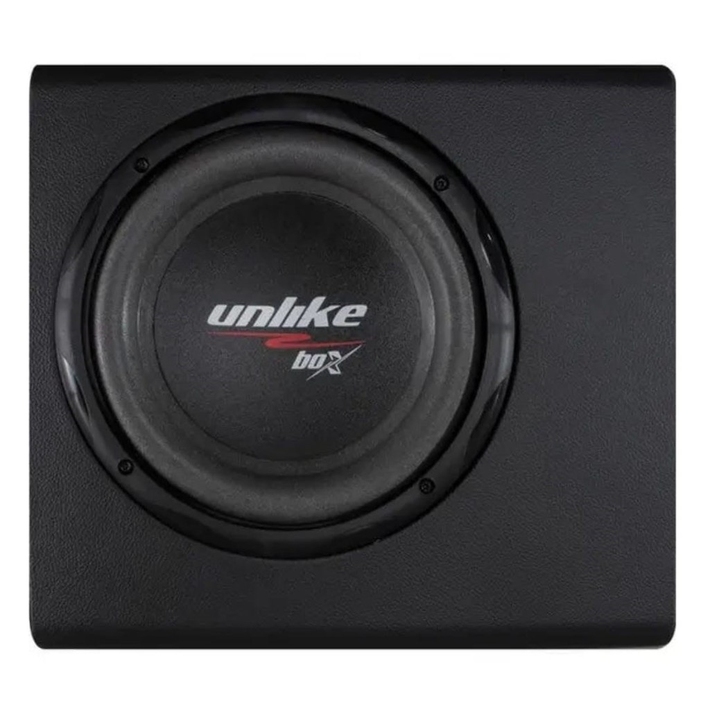 Caixa Amplificada Unlike Subwoofer Slim 200w Rms 8 Polegadas | Shopee ...