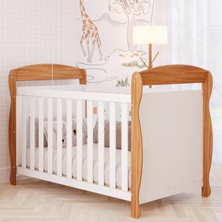 Berço Americano Marquesa 100% MDF Multifuncional 3 em 1 Móveis Peroba