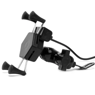 Suporte De Celular Para Moto  Com Carregador Usb em Oferta na Shopee