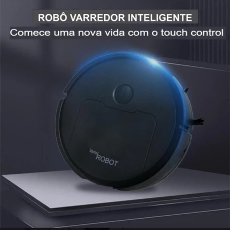 Aspirador De Pó Elétrico Universal 3 Em 1 Robô Aspirador Para Pisos De Cerâmica