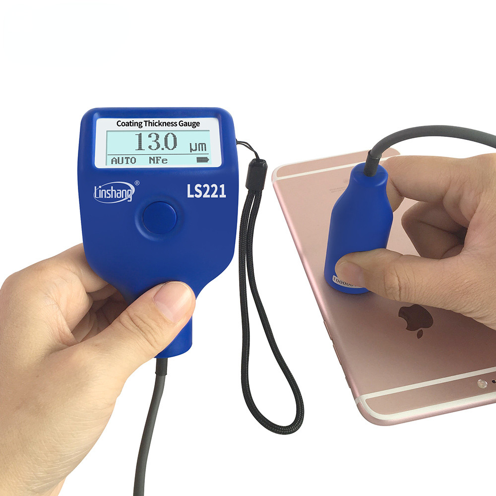 Jauge D'épaisseur De Revêtement LS220H – Mesure 0-2 Mm – Pour Métaux Ferreux Et Non Ferreux – Auto-étalonnage, Portable