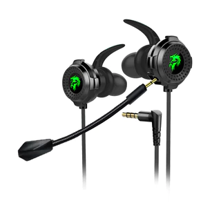 Fone de ouvido Zahhak X, com Microfone Removível, Luvas Gamer, Cabo P3 1,2 metros, EPZHBK, ELG
