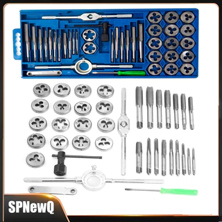 Jogo Kit Macho E Tarracha Cossinete Com 40 Peças Rosca Interna e Externa Direita Esquerda em Oferta na Shopee