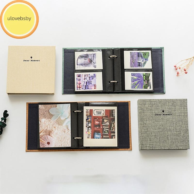 Ulovebb 100 Bolsos 3 Polegadas Álbum De Fotos Fichário Para Instax Mini 11 9 8 7s 90 70 25 BR