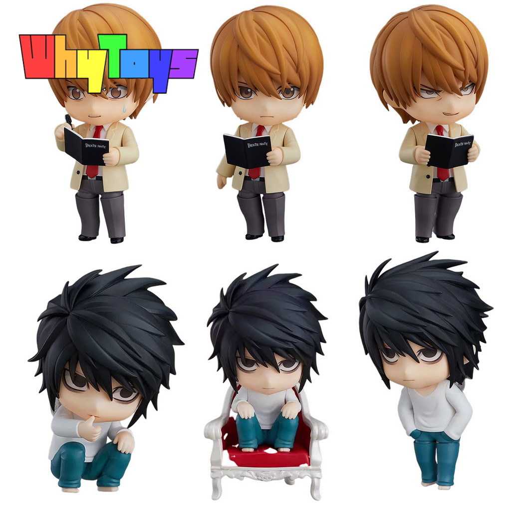DEATH NOTE L 2.0 1200 / YAGAMI LUZ 2.0 1160 PVC ACTION FIGURE ...