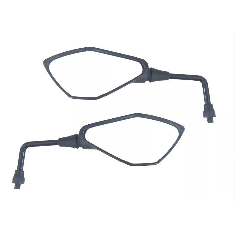 RETROVISOR KAWASAKI Z400 MINI REBAIXADO 90 GRAUS ROSCA NORMAL HONDA
