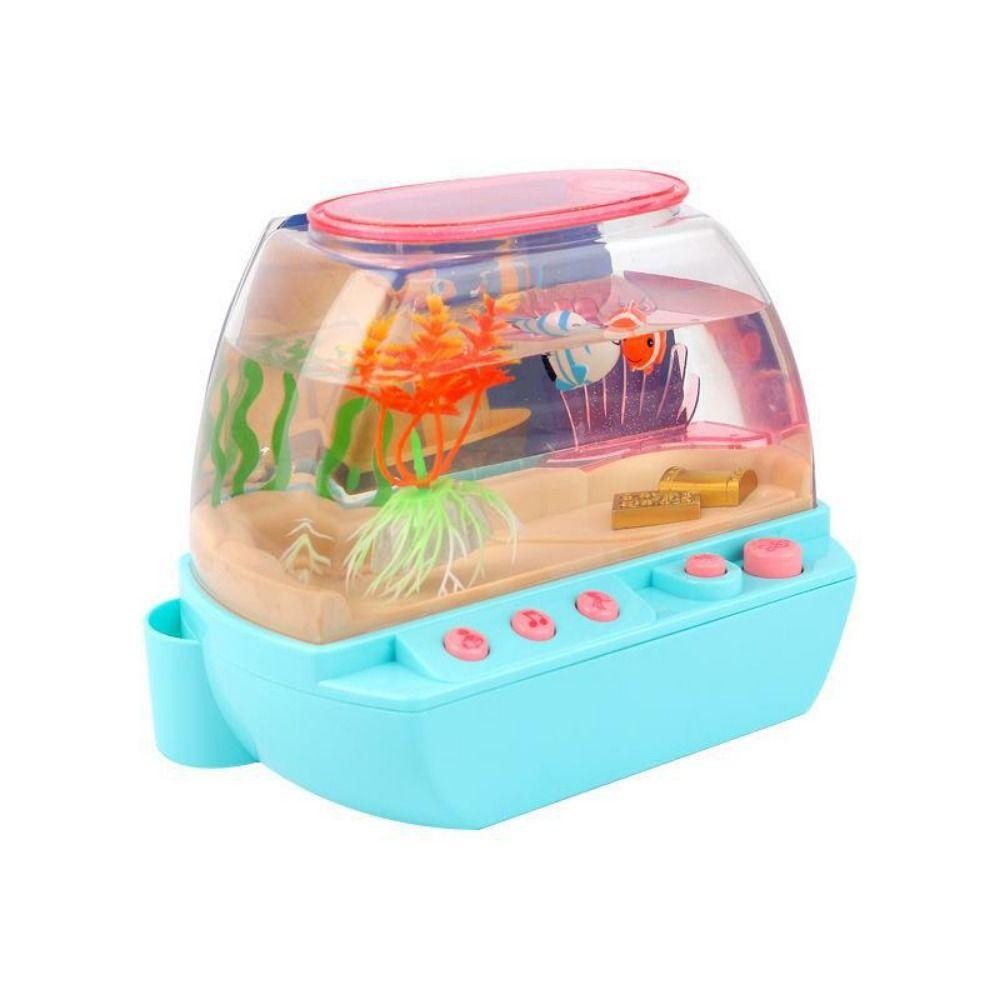 Brinquedo De Aquário Artificial SUNDANCE , Mini Tanque De Peixes
