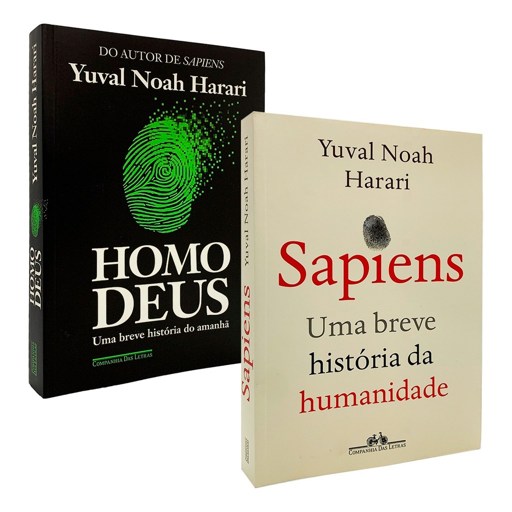 Homo Deus + Sapiens - Yuval Noah Harari - Kit 2 Livros | Shopee Brasil