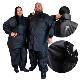 Kit 2 Capas De Chuva Motoqueiro Plus Size Motoboy 2g Ao 6g  A em Oferta na Shopee