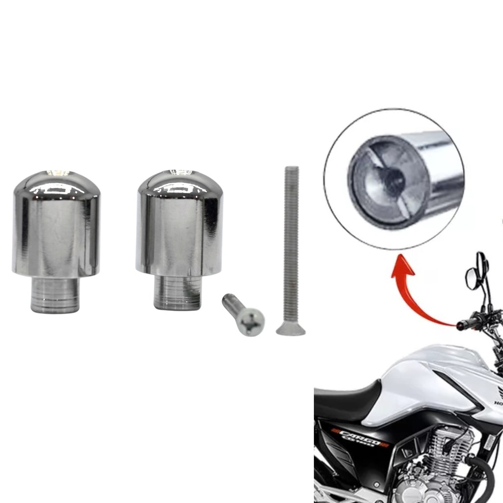 Contra Peso Guidão Honda Titan CG Fan Start Cargo 160 | Shopee Brasil