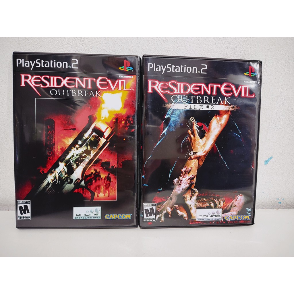 Coleção Resident Outbreak 1 e 2 / PS2 | Shopee Brasil