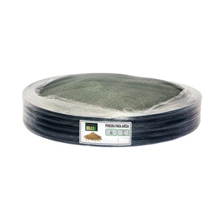 Peneira para Areia Comep Aro Plástico Preta 55cm Embalagem com 5 Unidades em Oferta na Shopee