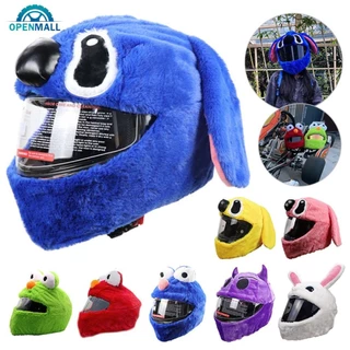 OPENMALL Capa Para Capacete De Motocicleta , Completa Festa De Natal Protetora Engraçada Pelúcia A8M6