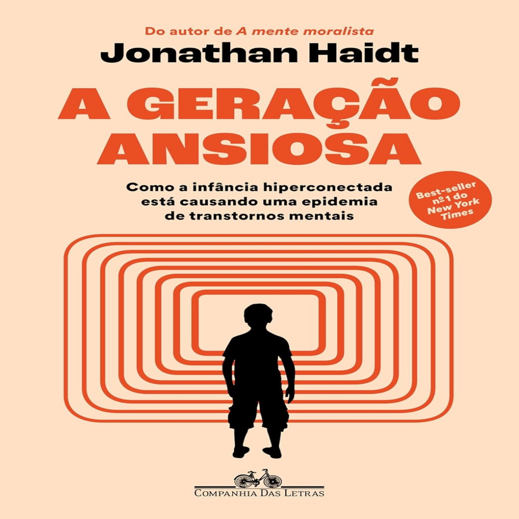 A geração ansiosa autor Jonathan Haidt | Shopee Brasil