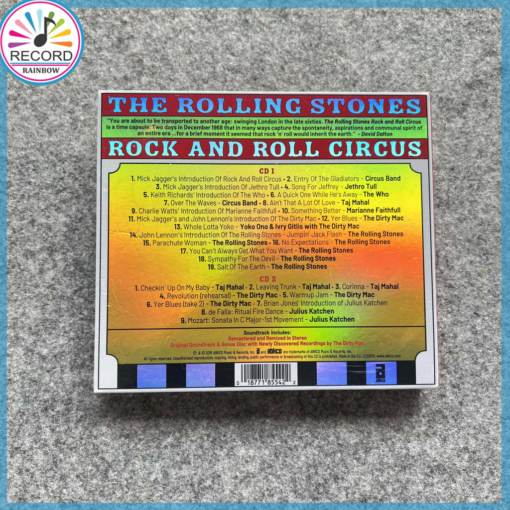 The Rolling Stones Rock And Roll Circus Original 2CD Album Brand