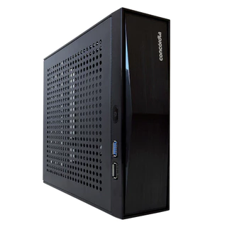 Mini Pc Concórdia Processador Intel Core Dual Core 4GB SSD 120GB WiFi FreeDos em Oferta na Shopee