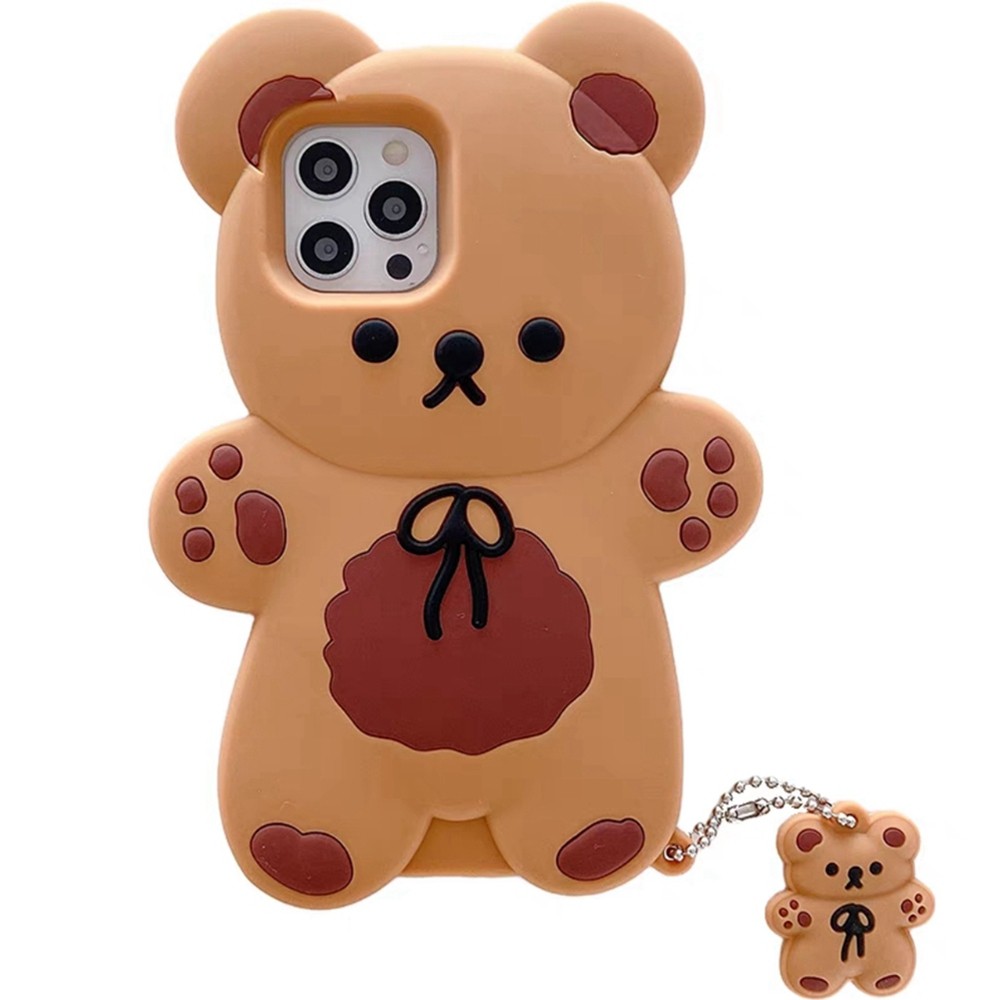 Bonito Dos Desenhos Animados Arco Urso Caso De Telefone Para IPhone 16 ...
