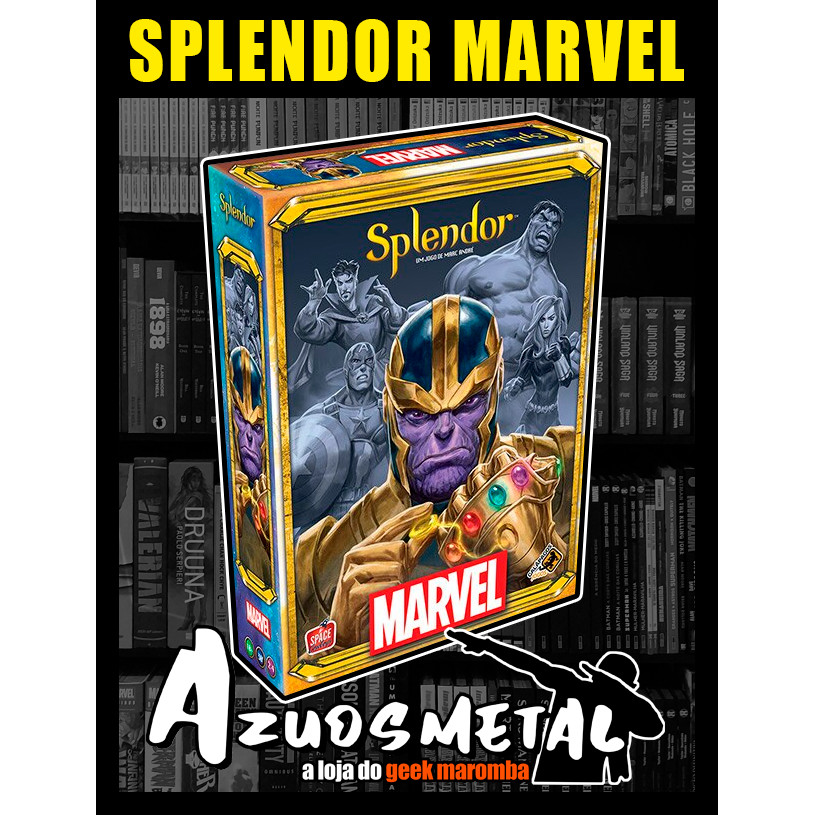 Splendor Marvel - Jogo de Cartas [Galápagos] | Shopee Brasil