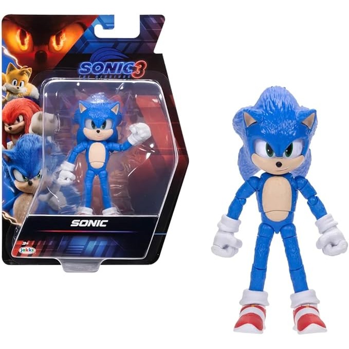 Boneco Sonic Articulado 13 cm Sonic 3: O Filme Sunny | Shopee Brasil