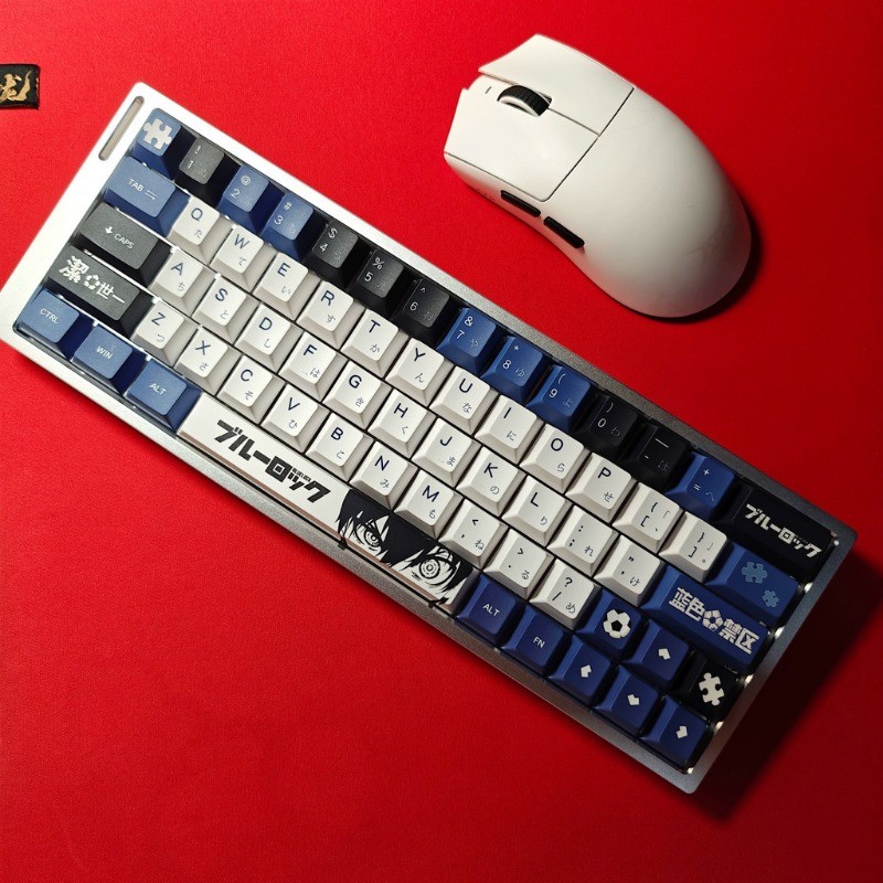 Isagi Yoichi Keycap Cherry Profile PBT Sublimação De Tinta De Cinco ...