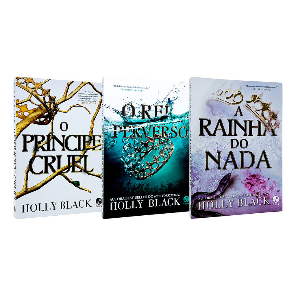 O Príncipe Cruel + O Rei Perverso + A Rainha Do Nada - Vol. 1, 2 E 3 ...