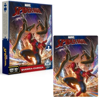 Spider-Man Quebra-Cabeça Nano 500 Peças Toyster - Disney