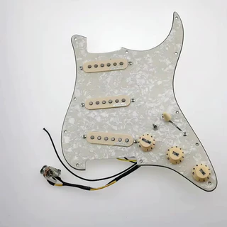 Captadores De Guitarra Pré-Fiados Pickguard Chicote Wilkinson WVS 60