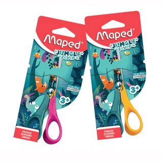 Tesoura escolar Vivo Jungle Fever 12cm 472000 Maped