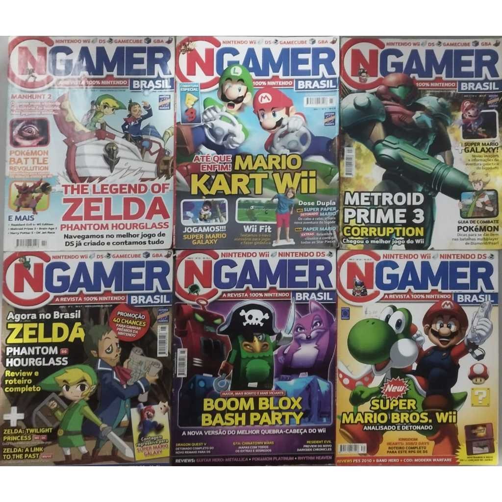 Revista Ngamer - Diversos Numeros | Shopee Brasil