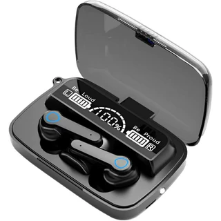 Fones De Ouvido Bluetooth Sem Fio HD Sound 2000mAh Com LED Digital M19 TWS em Oferta na Shopee
