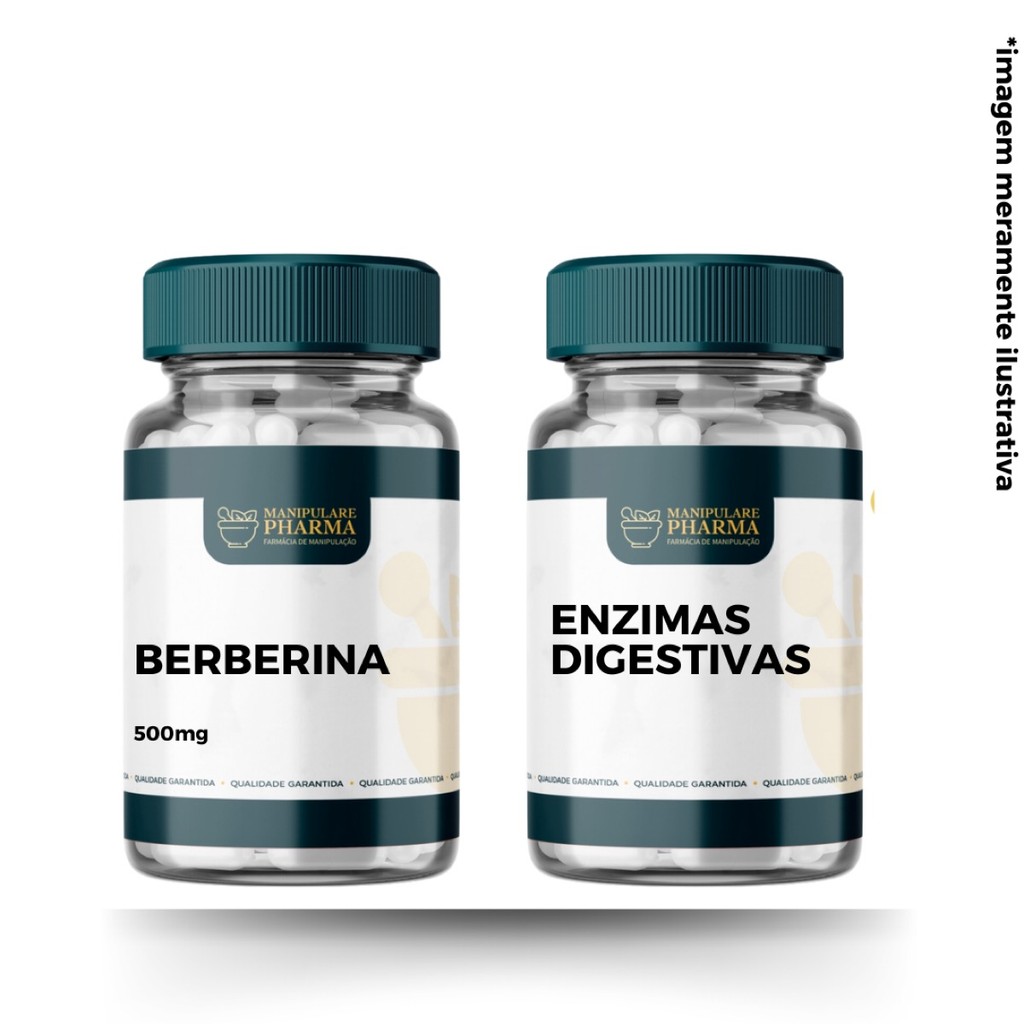 Kit Berberina + Enzimas Digestivas | Shopee Brasil