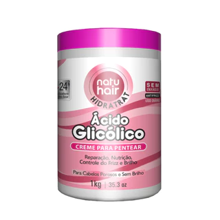 Creme para pentear Ácido Glicólico Natuhair 1KG