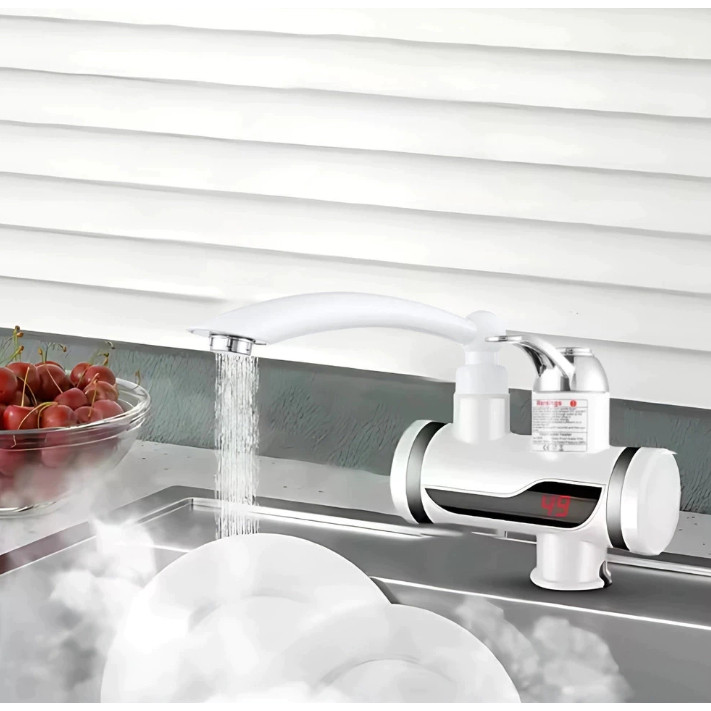 Torneira de Pia Funcional Com Aquecedor de Água Elétrico Para Cozinha ...