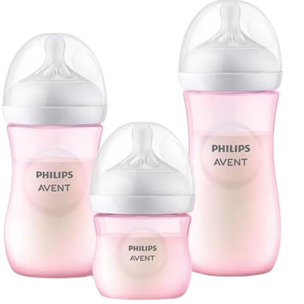 Kit Triplo Mamadeiras Pétala 3.0 Rosa (SCD838/28) | Shopee Brasil