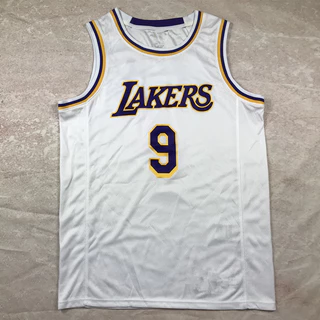 Lakers 9 James II Brownie JAMESJR.nba camisa de basquete camisa de pressão quente