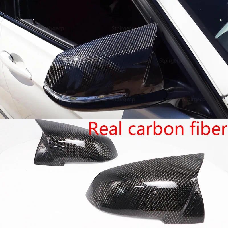 Calotte Specchietto Retrovisore Per BMW - Stile M4, Nero Lucido, ABS, Compatibile Con Serie 1/2/3/4/X1/M2