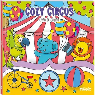 Livro de Colorir Bobbie Goods Cozy Circus em Oferta na Shopee