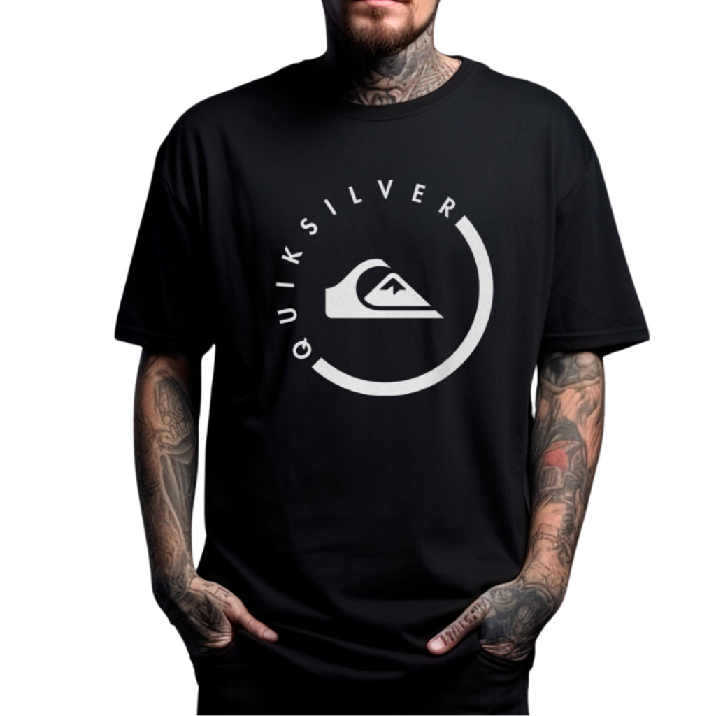 Camiseta QKS Basica Masculina Feminina p ao g5