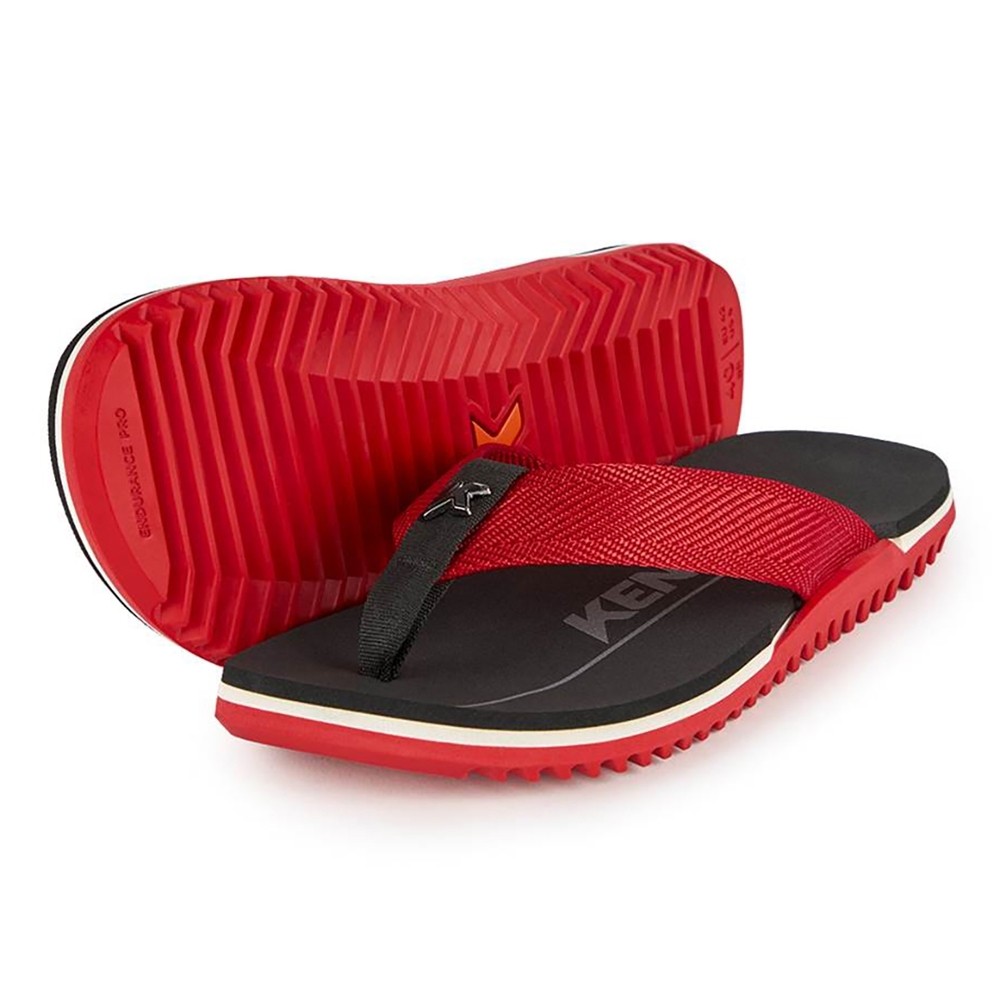Chinelo Kenner Nk6 Pro Masculino - Preto e Vermelho | Shopee Brasil