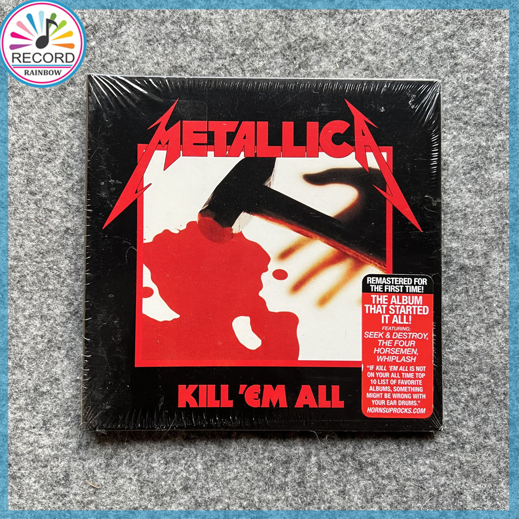 Metallica Kill Em All Original CD Album [Lacrado] Brand New 1Z0930 ...