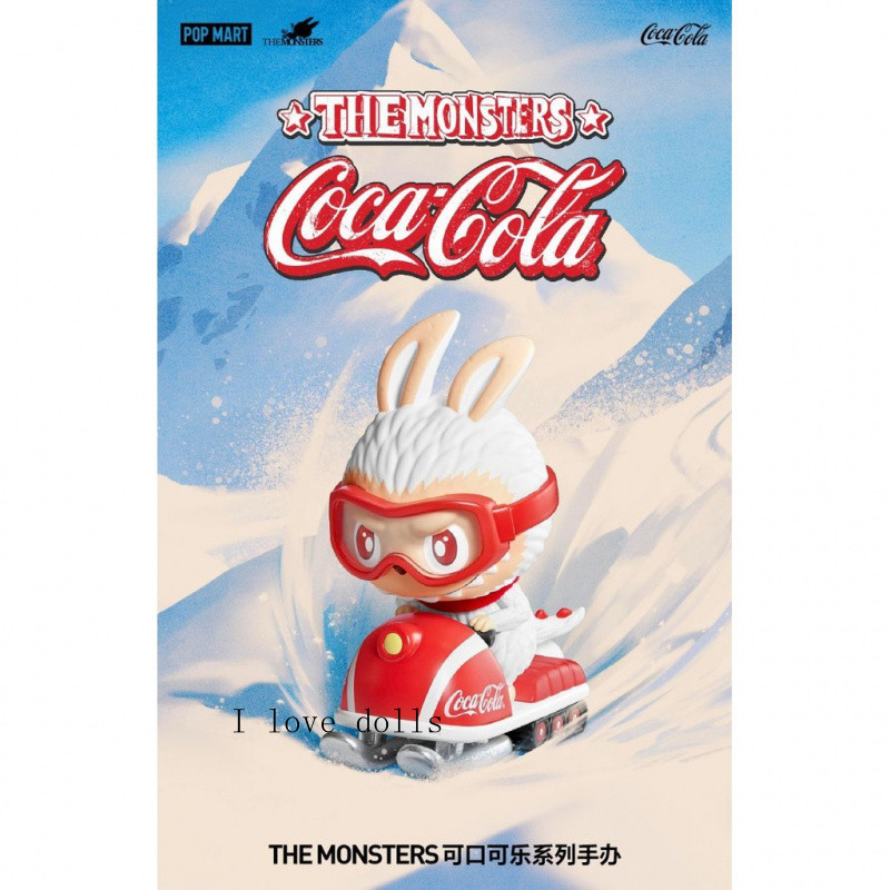 THE MONSTERS LABUBU Coca-Cola Series popmart [Genuíno