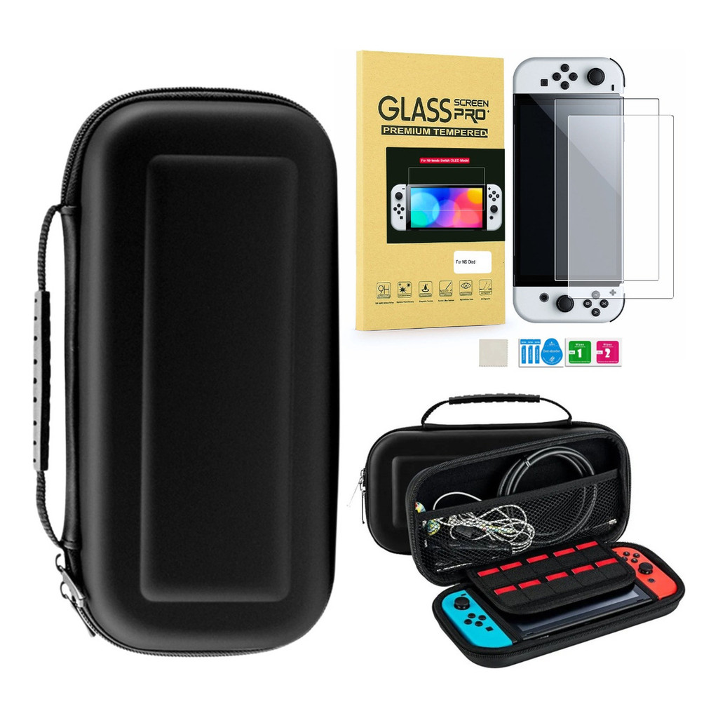 Capa Bag Case Nintendo Switch Oled+ Pelicula De Vidro Oivo | Shopee Brasil