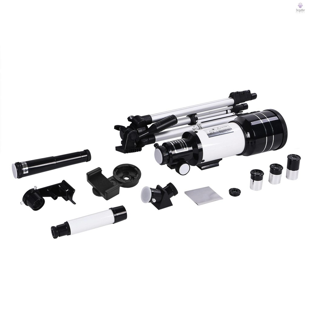 Refrator Astronômico De Grande Abertura De 70 Mm Telescópio Portátil De ...