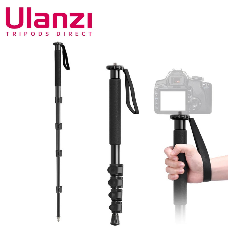 Ulanzi TB12 Monopé Câmera Extensível Tripé Carga 5kg 155cm/61 Telefone ...