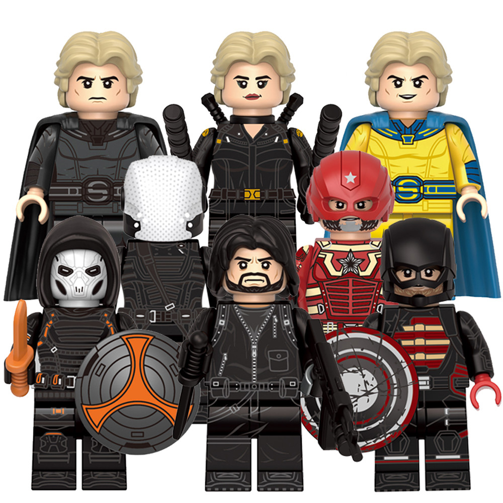 Filme Thunderbolts Soldado De Invernoyelena Belova Fantasma Void Sentinaria Blocos De Construção Figura Brinquedos Prese