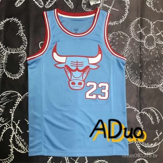 Hot pressed Camisas Basquete #23 Michael blue Swingman blusa regata De jersey