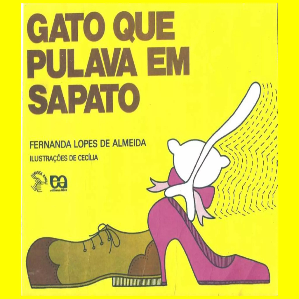 Gato que pulava em sapato autor Fernanda Lopes de Almeida | Shopee Brasil