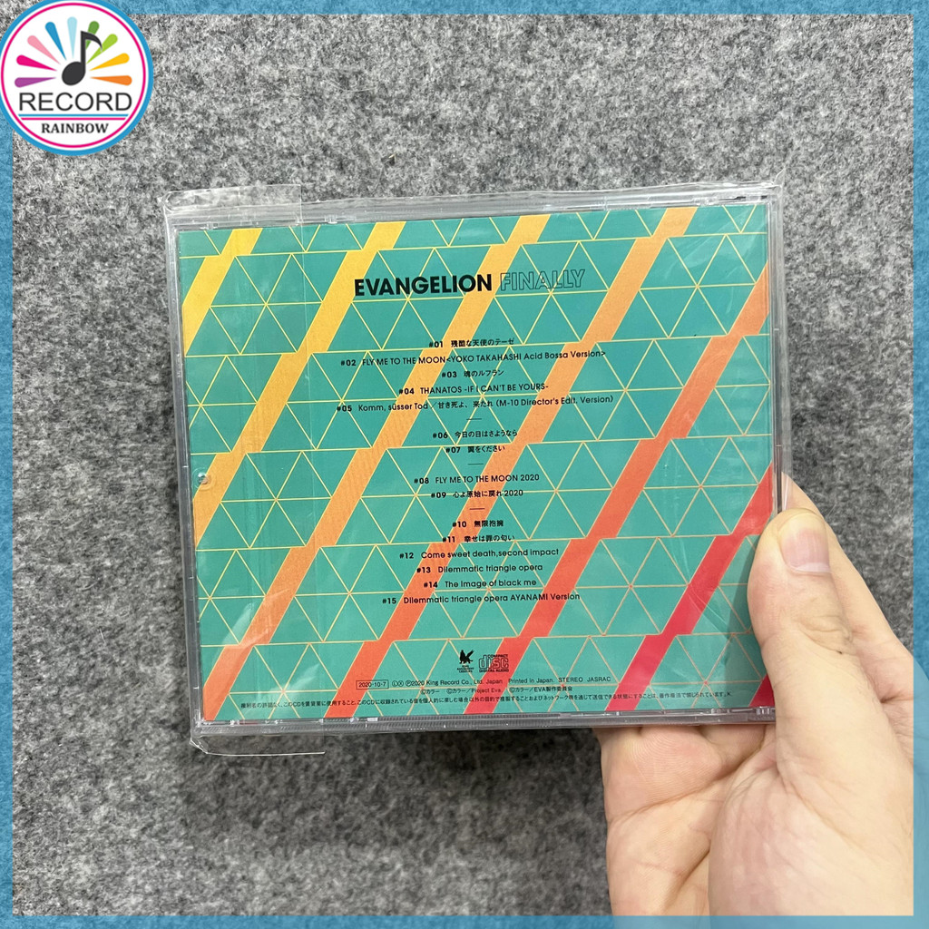 EVA Evangelion Finally Megumi Hayashibara Original CD Album Brand