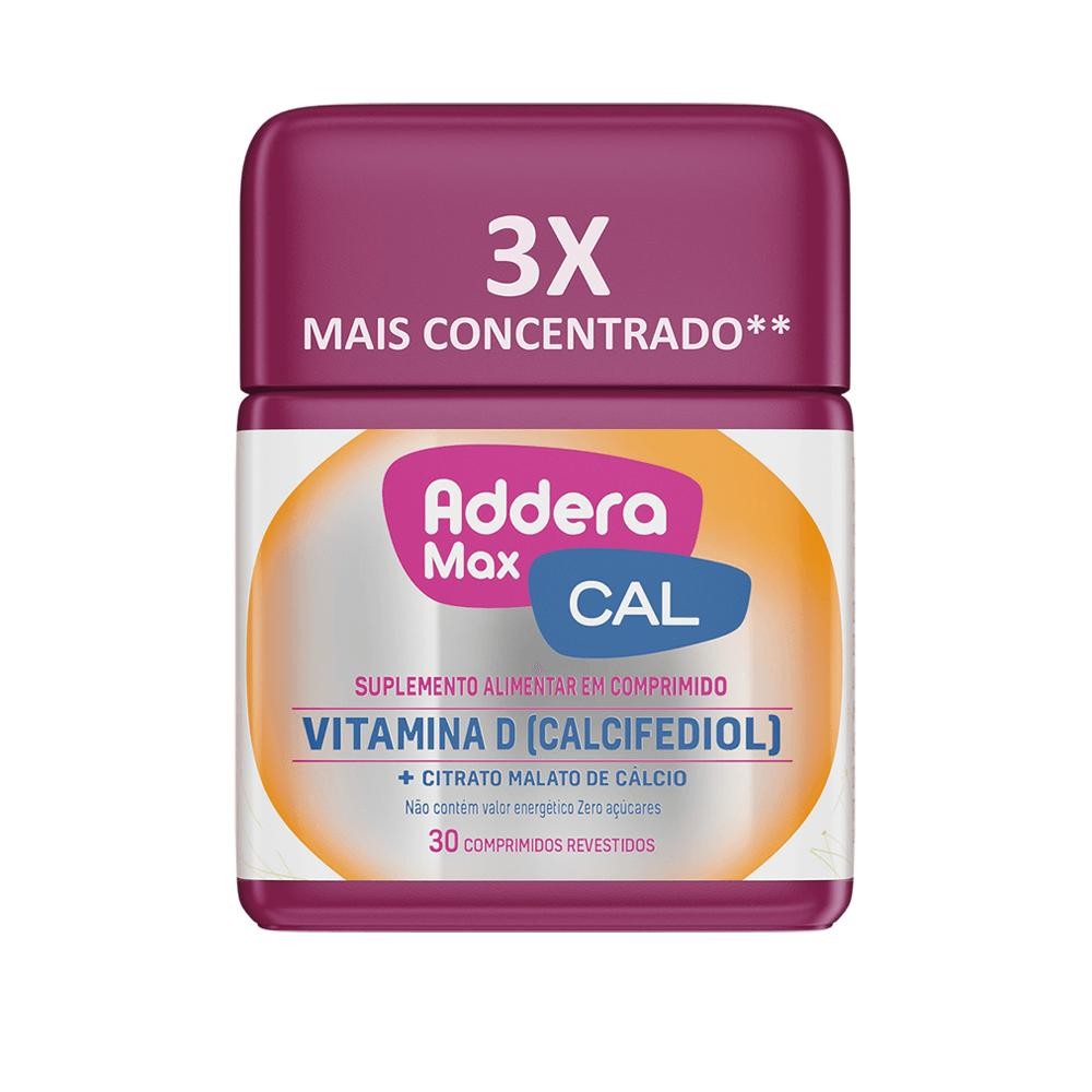 VITAMINA D ADDERA MAX CALCIO 30 COMPRIMIDOS