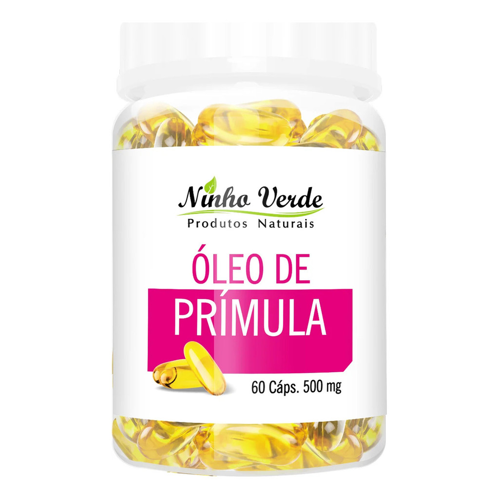 Óleo De Prímula 60 Cápsulas 500mg Tpm Menopausa | Shopee Brasil